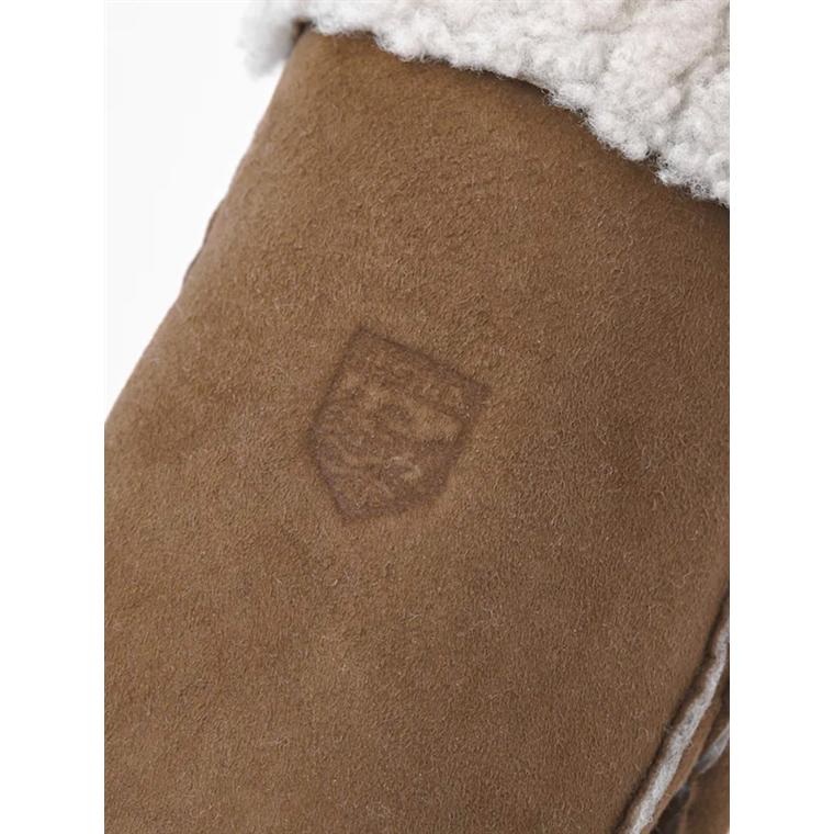 Hestra Sheepskin Mitt Vanter, Beige